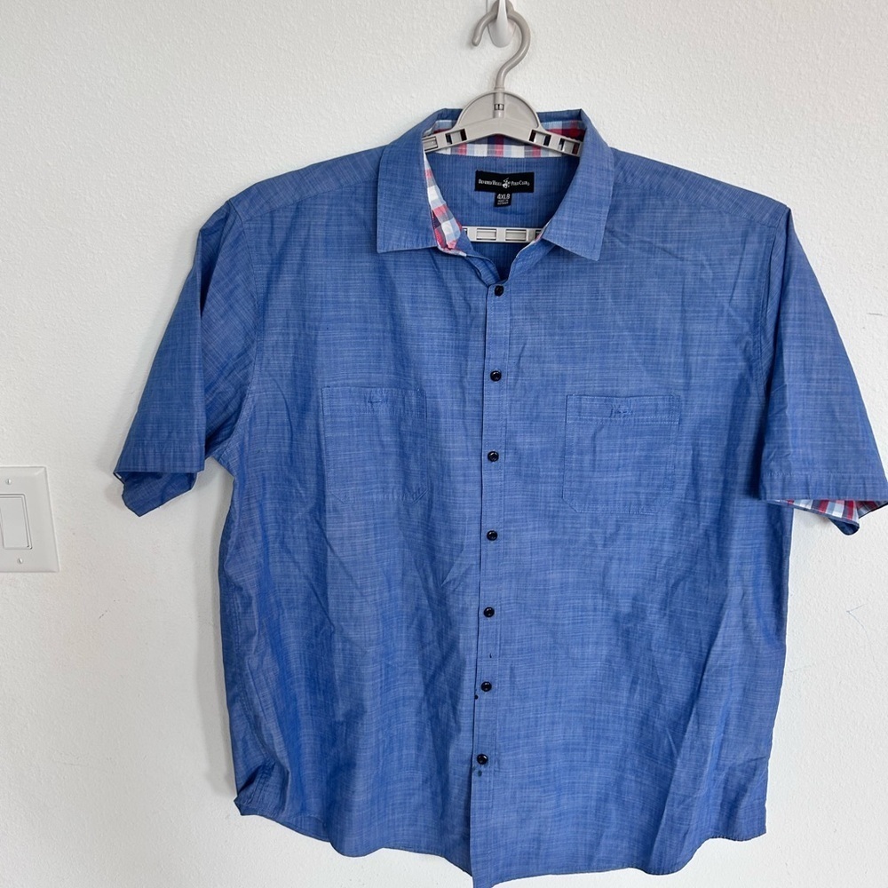 Beverly Hills Polo Club Men’s Short Sleeve Shirt
Size 4XLB